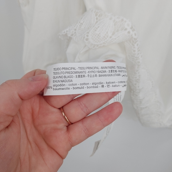 Zara | poplin blouse - Picture 7 of 7